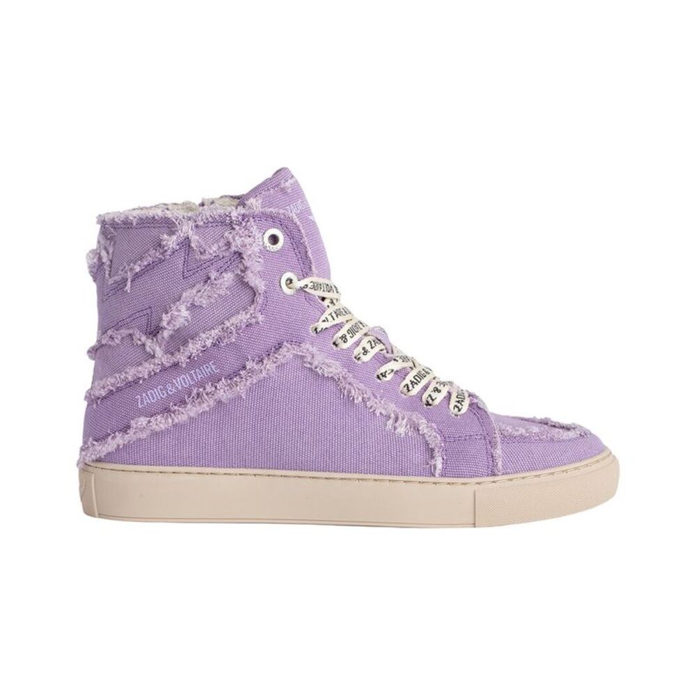 Zadig & Voltaire High Flash Sneaker, Purple